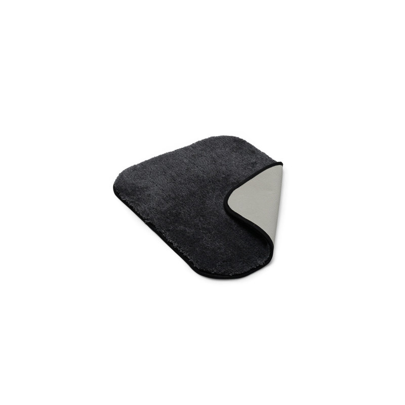 Tapis pour salle de bain Auna, Anthracite