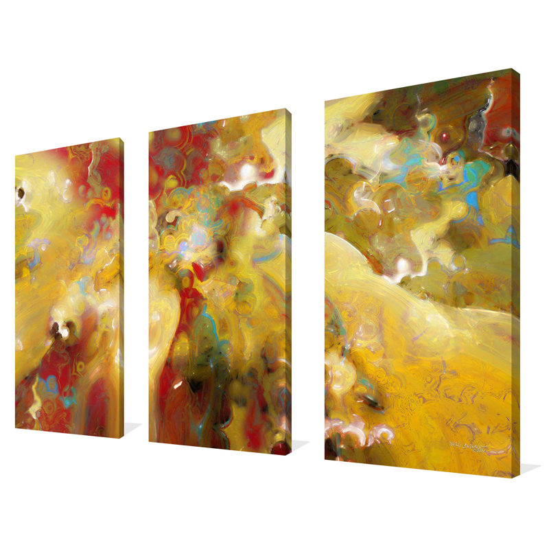 "2 Corinthians 7:10. Repentance" par Mark Lawrence, ensemble de 3 impressions sur toile