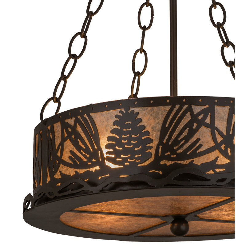 Rustic Lodge 4 - Light Chandelier