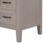 Meuble-lavabo 36 po sans lavabo, base d'armoire seulement, armoire de salle de bain avec tiroirs, structure solide et panneau de fibres à densité moyenne-111123688
