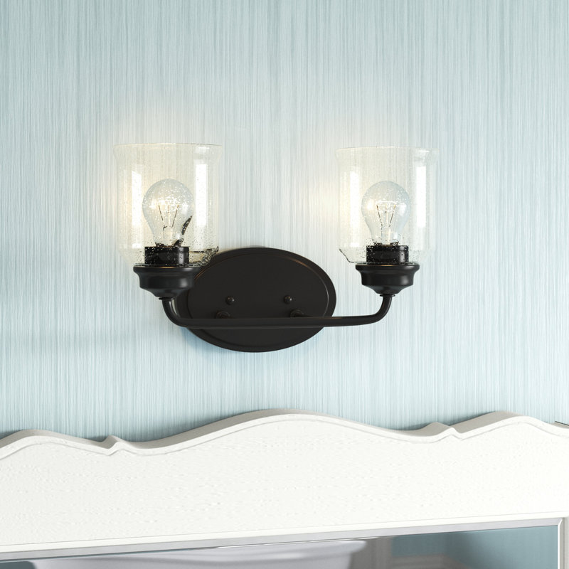 Nunez 2 - Light Dimmable Vanity Light, Black