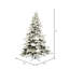 Sapin de Noël blanc givré-2030673560