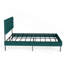 Structure de lit plateforme tapissier - avec tête de lit, aucun sommier nécessaire, rangement sous le lit 14 po-171014699-171014700