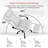 Azteca Ergonomic Executive Chair with Footrest-56888460