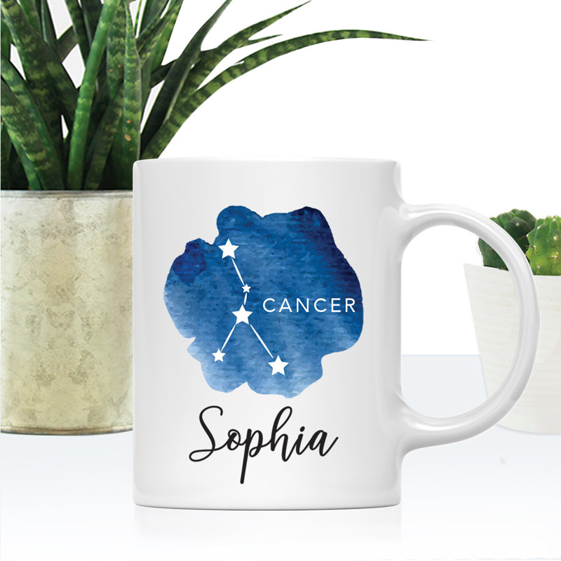 Ceramic Coffee Mug, Cancer