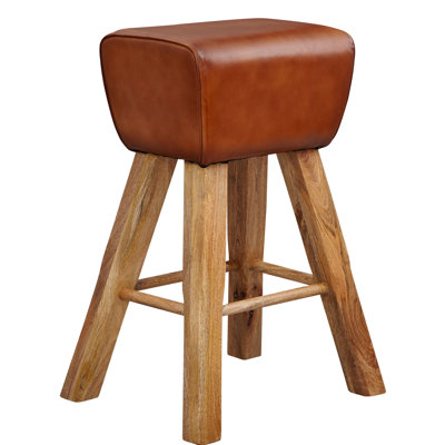 Nathaniel Counter Stool with Metal Frame