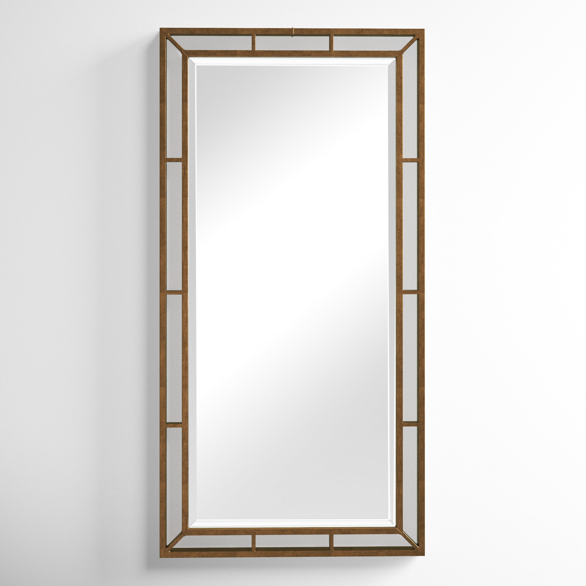 Joss & Main Eulalie Industrial Full Length Mirror & Reviews | Wayfair