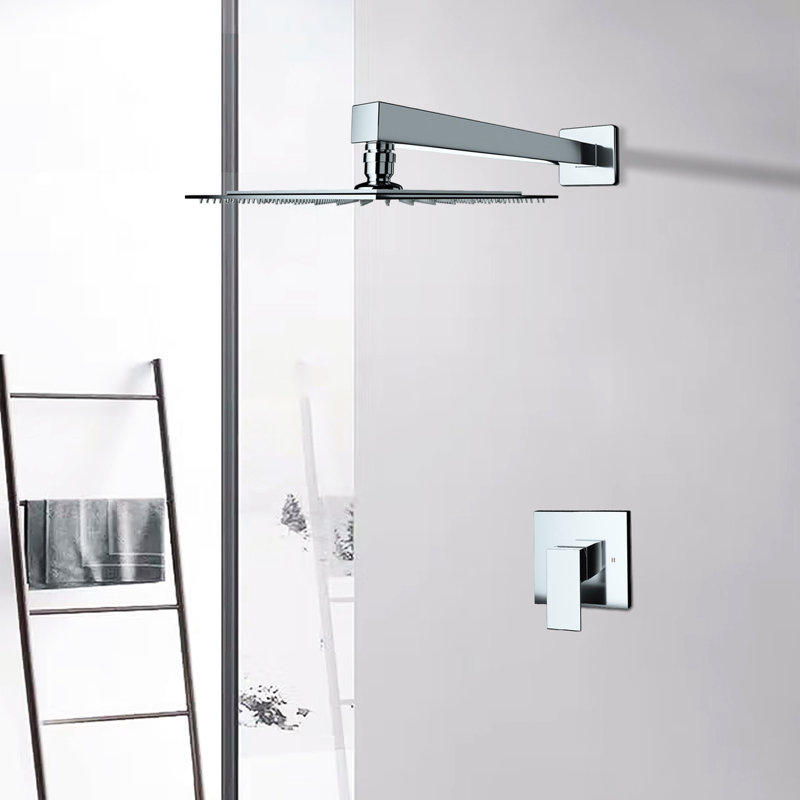 Robinet de douche mural avec soupape fixe - Fabrication en laiton raffiné