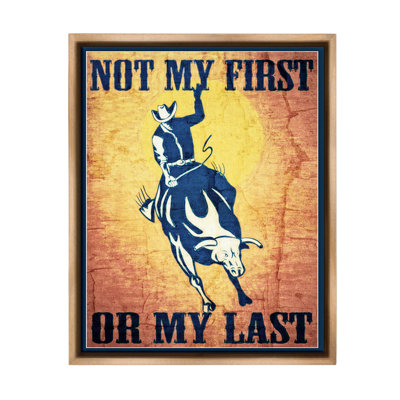 «Rodeo Cowboy Expression Floater Frame» sur