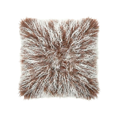 Tibetan Lamb Sheepskin Pillow by Outpost Original