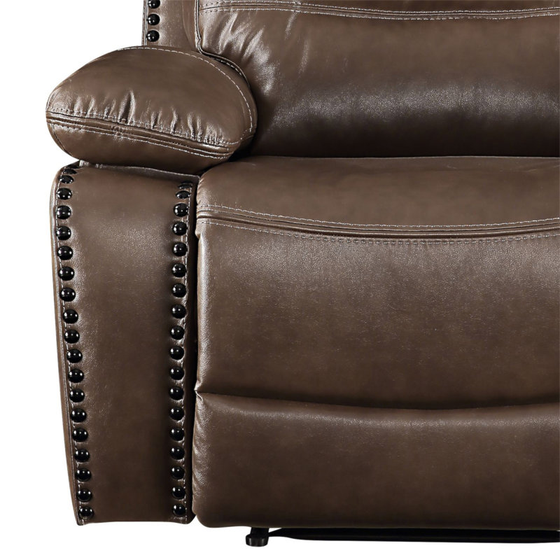 Fauteuil inclinable électrique avec accoudoirs coussinés