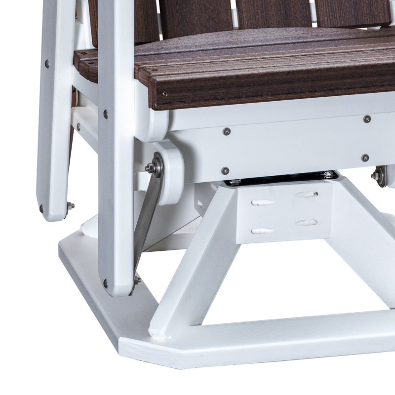 Fauteuil oscillant Brandon , Noyer brésilien / blanc