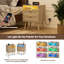 45 cm W Solid Wood Bedside Table-283161403