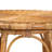 Bali & Pari Jayana Natural Rattan Round End Table - Handwoven Wicker Accent Table With Open Frame Base, Lightweight Coastal Boho Side Table For Living Room Or Patio