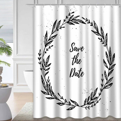 Rideau de douche Laurel Wreath