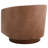 Bennett Vegan  Leather Swivel Barrel Chair-107506342