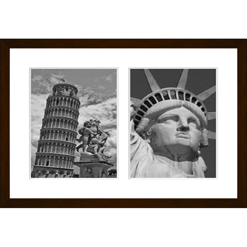 Kyreek Shadow Box Picture Frame, Dark Brown