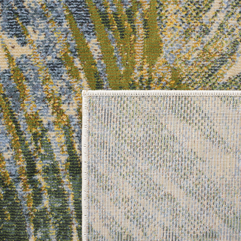 Tapis floral Kinser 300 Performance, Rectangle 5 pi 3 po x 7 pi 7 po