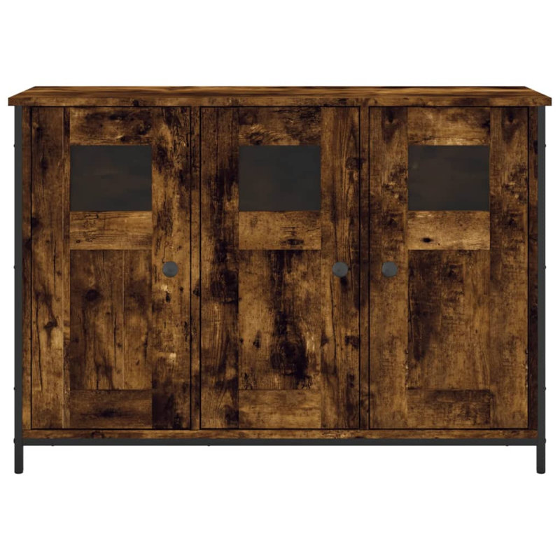 Iancarlo 100cm Sideboard, Smoked Oak