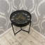 Roman Numeral Metal Quartz Movement / Crystal Tabletop Clock in