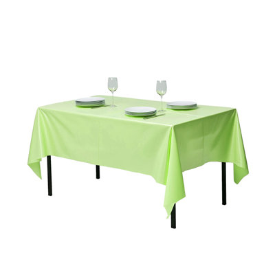 10-Pack Compostable Tablecloths for 6 FT Rectangle Tables (54''x108'')
