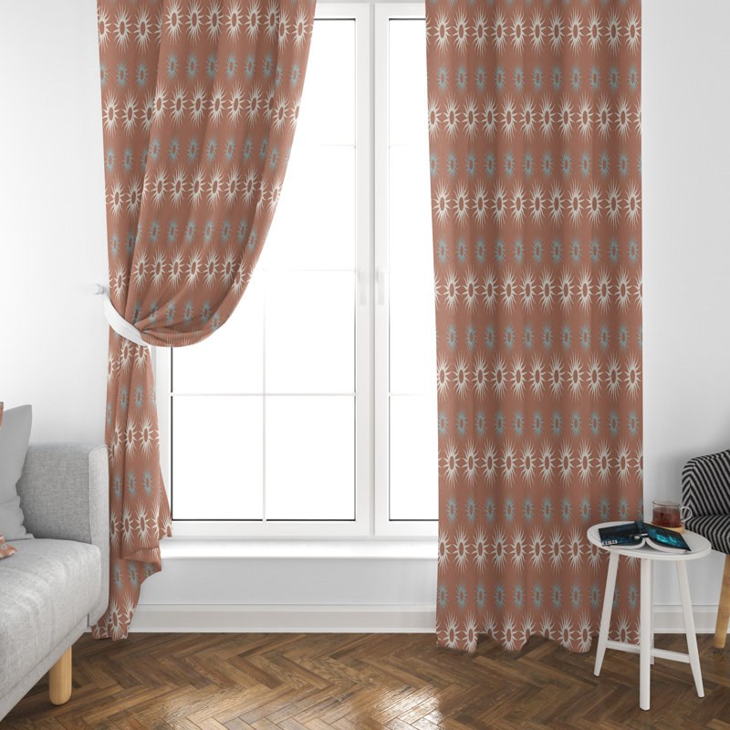 Paire de rideaux obscurcissant D polyester, L 40 po x L 52 po