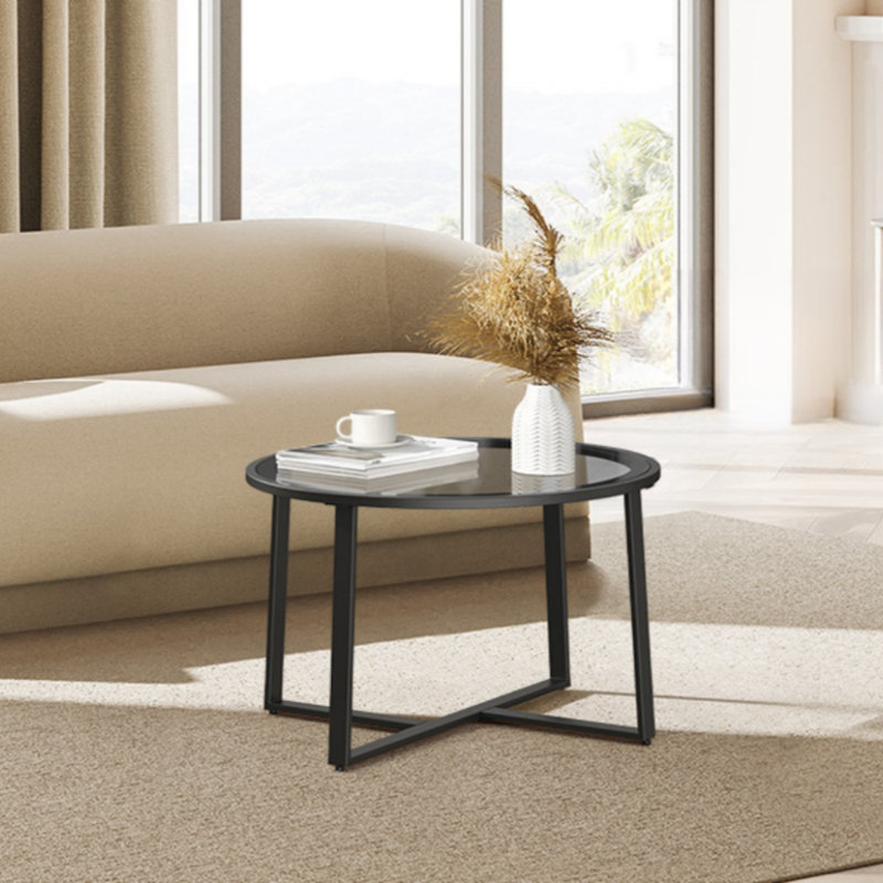 Table basse, Noir, Gris