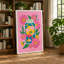 Cheerful Garden Friend Modern - Print-136775299-136775303