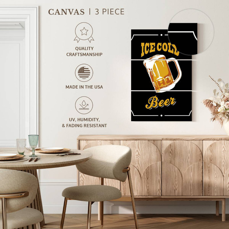 Plaque murale Kema Ice Cold Beer