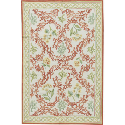 Hand-Knotted High-Quality Beige Area Rug