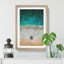 South Beach In Miami Florida Painting - Framed Print-56922583-56922588