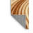 Machine Washable Manhasset Bold & Eclectic Modern Arc Rug in Brown – Beige Binding-936752899