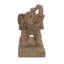 ELEPHANT BOOKENDS 23cm Carved Wood Effect