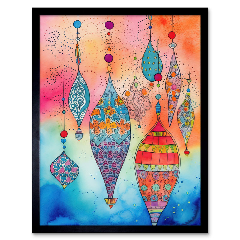 Eid Lanterns Islam - Single Picture Frame Print