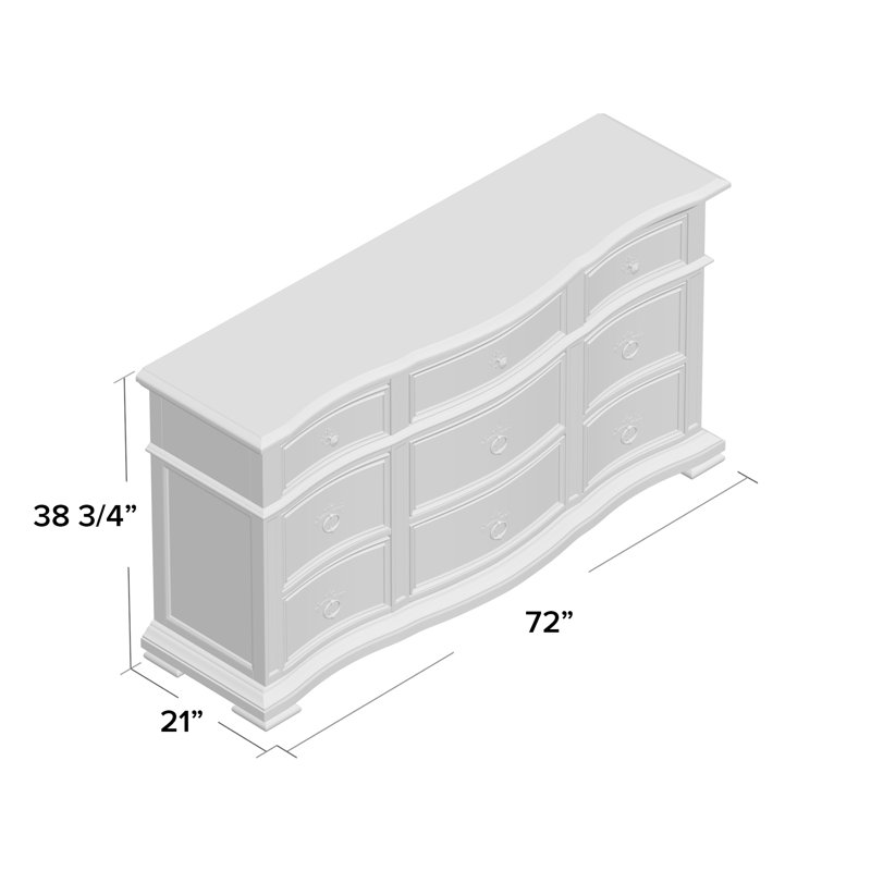 Hill Country Nine-Drawer Dresser