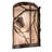 Jalyna Steel Flush Mounted Sconce