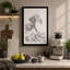 Wave in Motion Japandi - Wrapped Canvas-2092633931-2092633932