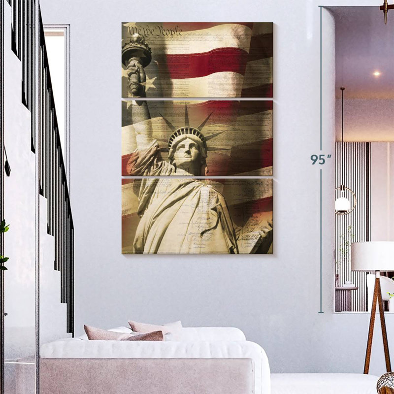 Masam American Liberty Statue, 74" H x 48" W