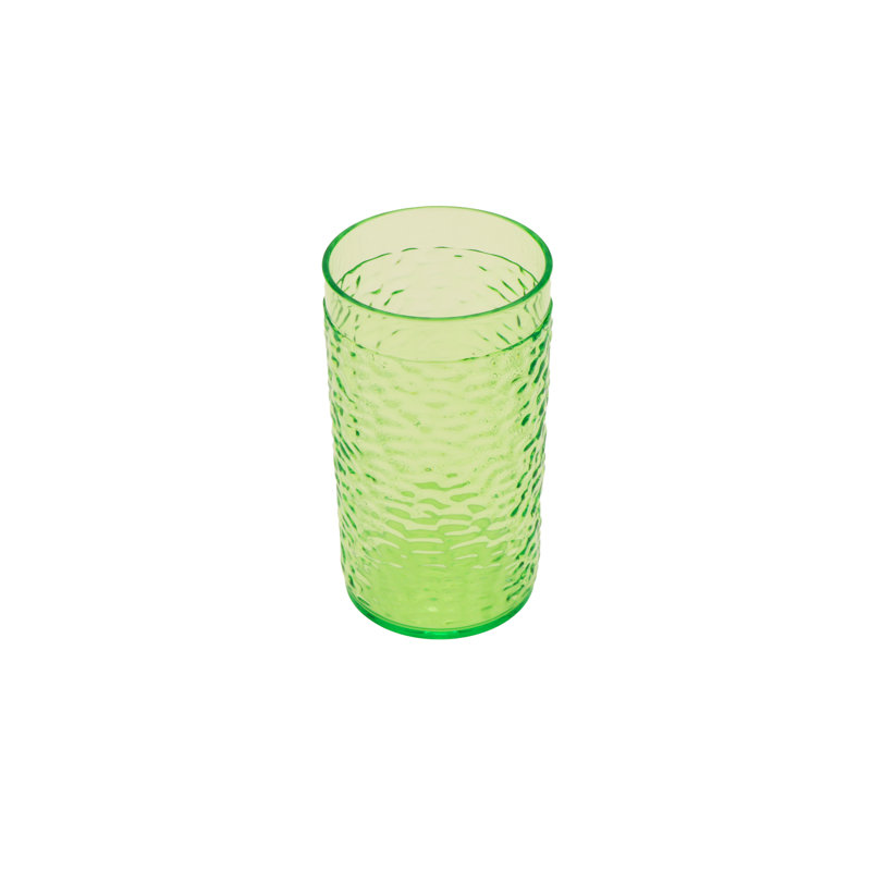 GET Gobelet en plastique robuste incassable, Verre à vin, Vert