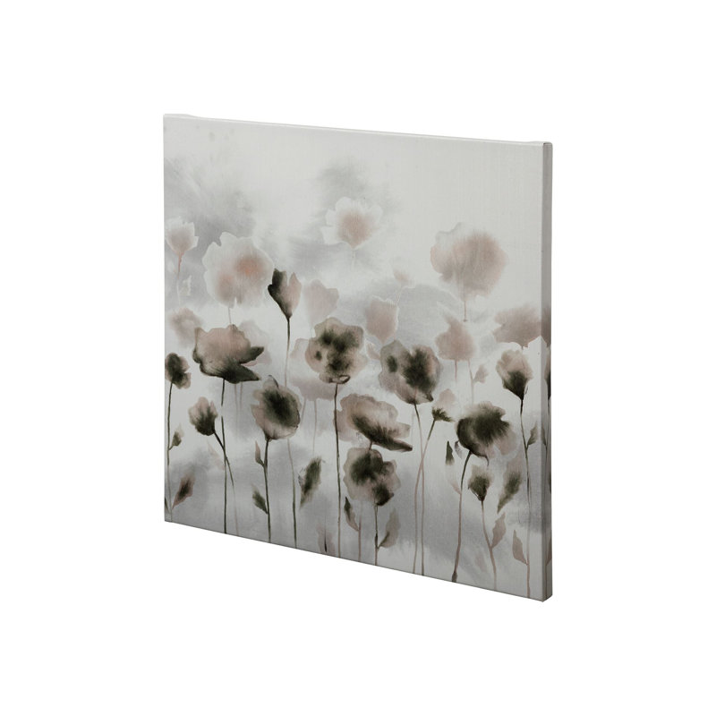 Toile texturée champêtre, H 30 po x l 30 po x P 1,5 po