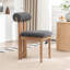 Chaise rembourrée en bois massif Morral-164847613