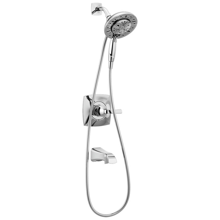 Ensemble de robinet de douche à fonction simple Vesna, ensemble de garniture de douche avec pomme de douche In2ition et valve
