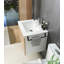 Compartiment de meuble-lavabo flottant avec rangement à serviettes mural 24 po Goodyo-1718000309