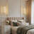 3 - Light 24" Modern Rectangle Flush Mounted Sconce Alabaster Bathroom Vanity Lights-2054161807