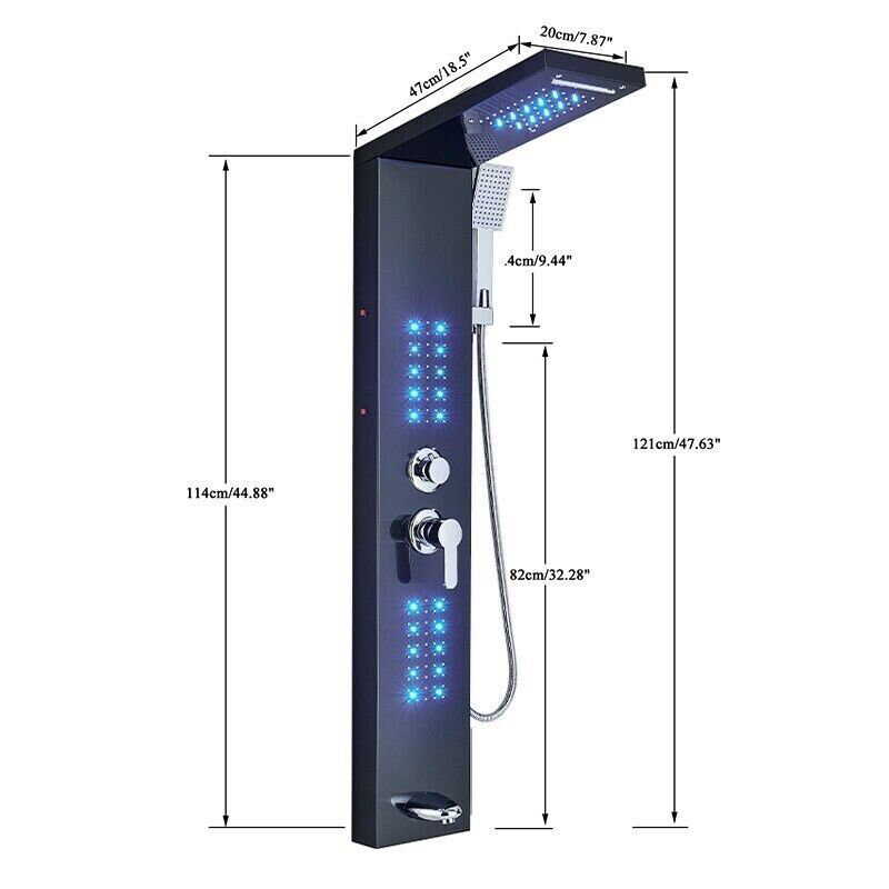 Zoraida Shower Tower Panel