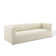 Reflection Channel Tufted Upholstered Fabric Sofa
