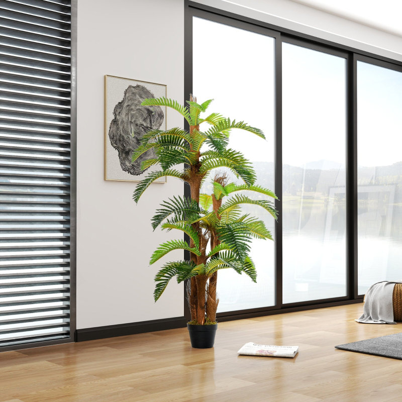150cm Faux Palm Plant in Pot