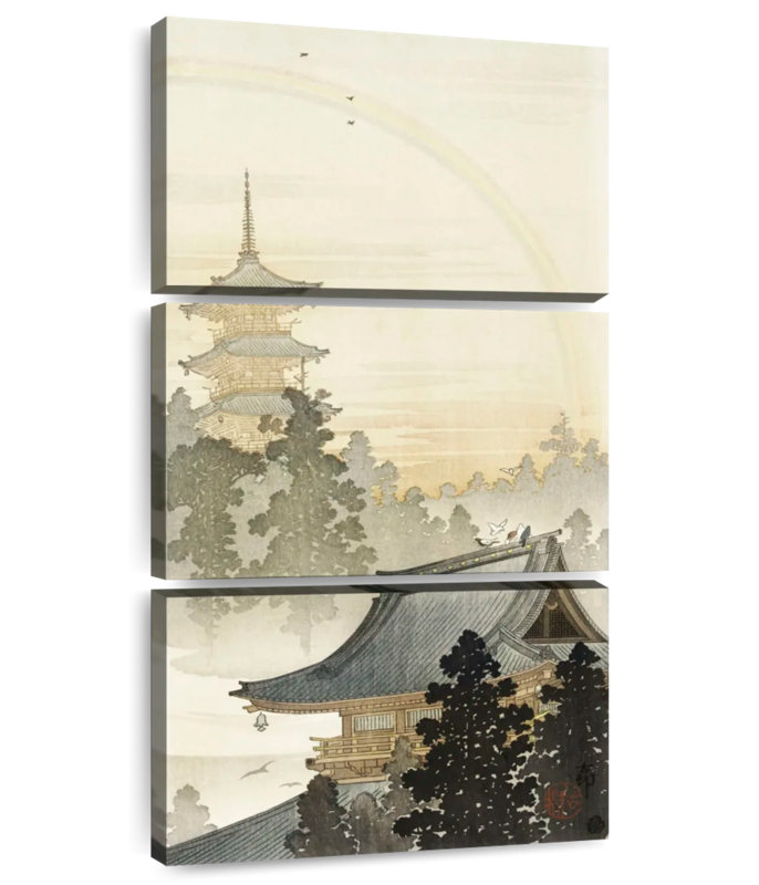 Pagoda And Rainbow