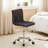 Armless Desk Chair Set Of 2, Mid Back Swivel Office Chair, Adjustable Task Chair With Rolling Wheels And Modern Tufted-353128364