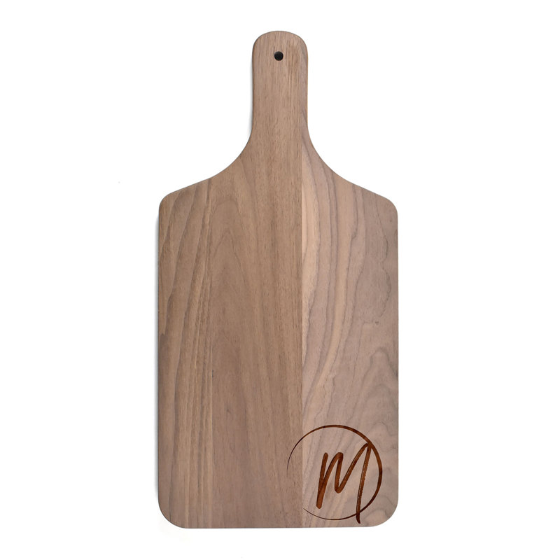 Cercle monogramme - planche à découper M